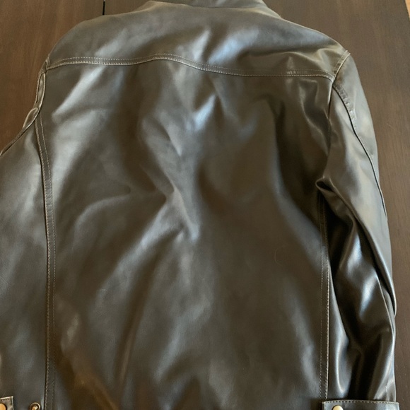 Men’s Brown Sonoma Leather Jacket (M) - Picture 2 of 3
